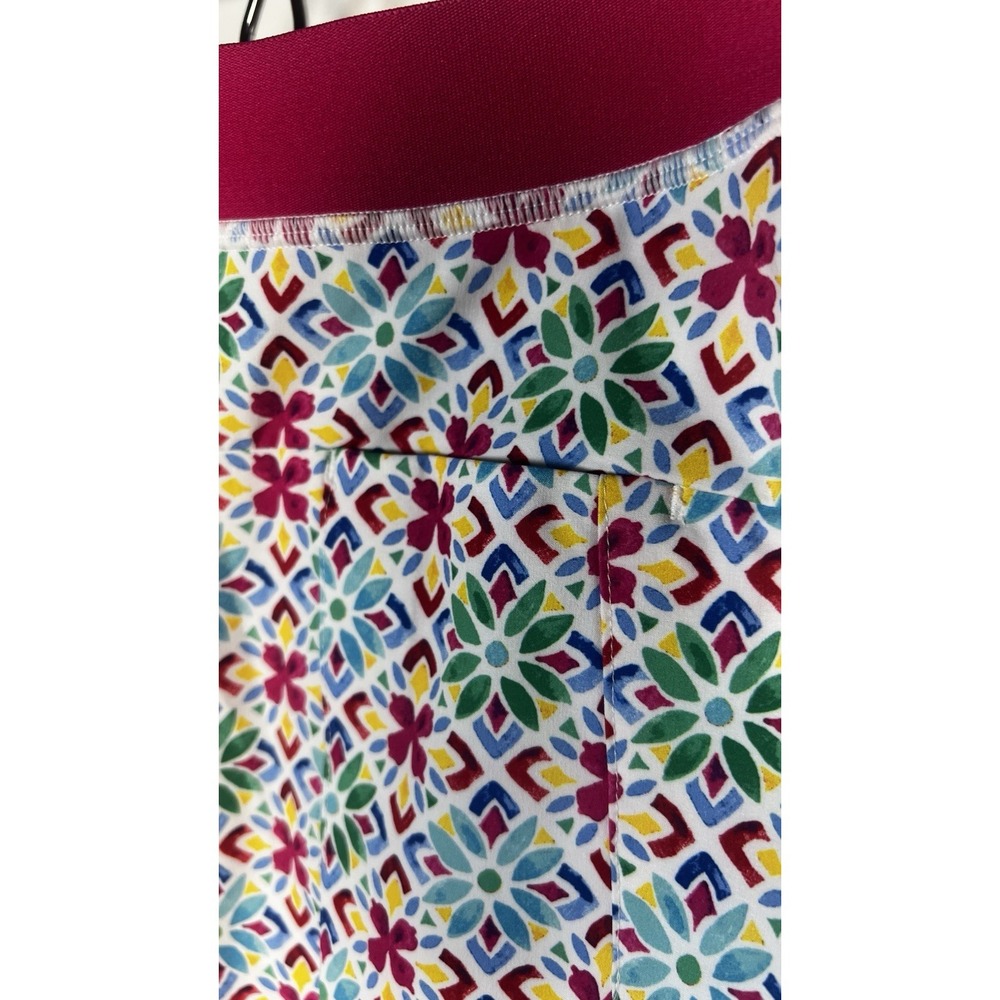 Ralph Lauren RLX Girls Golf Aim Pleated Tiles Skort Multi Youth Size Small 7 - Picture 3 of 8